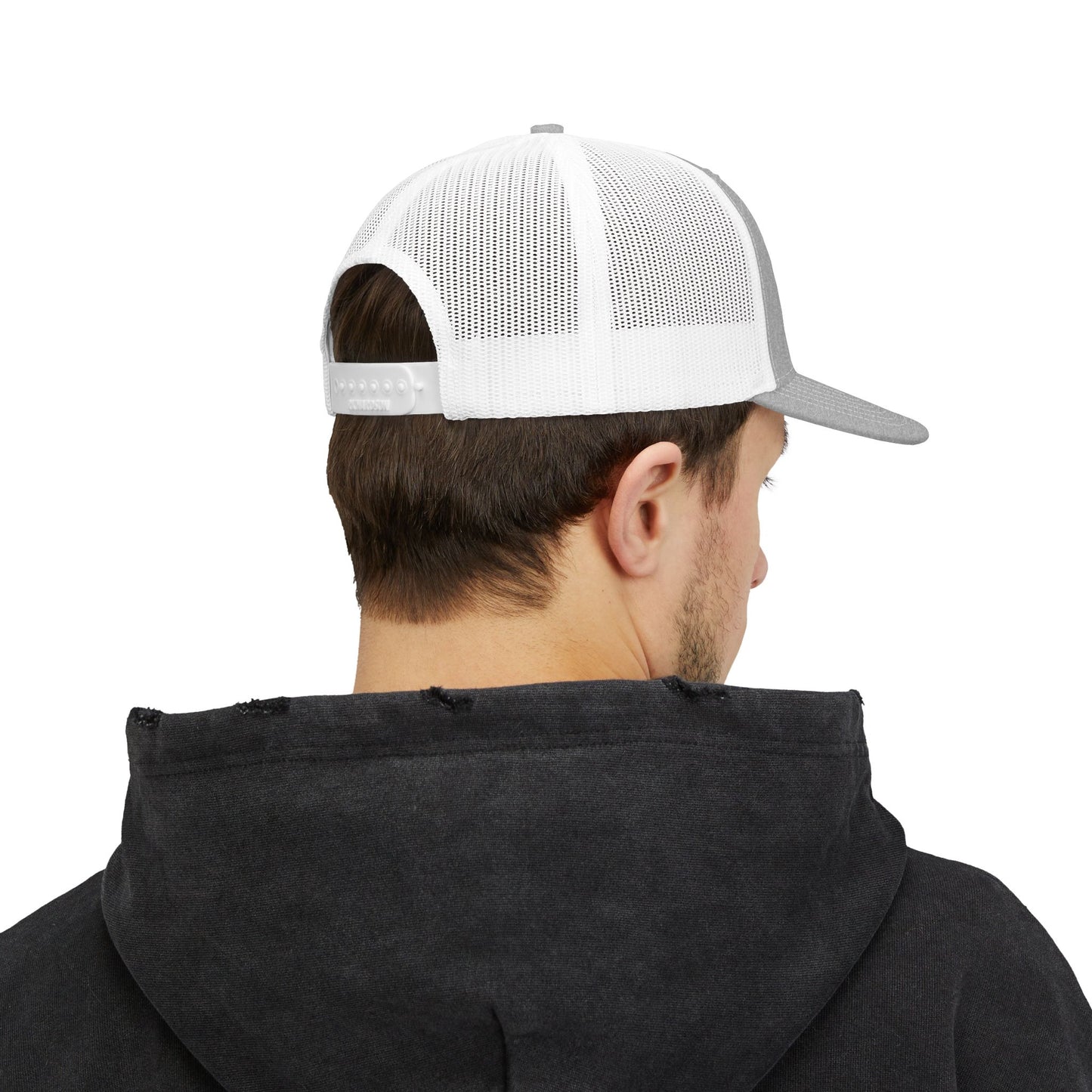 Low Tide Poke Fish Snapback Trucker Cap