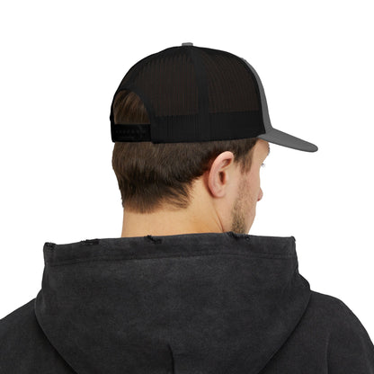Low Tide Poke Fish Snapback Trucker Cap