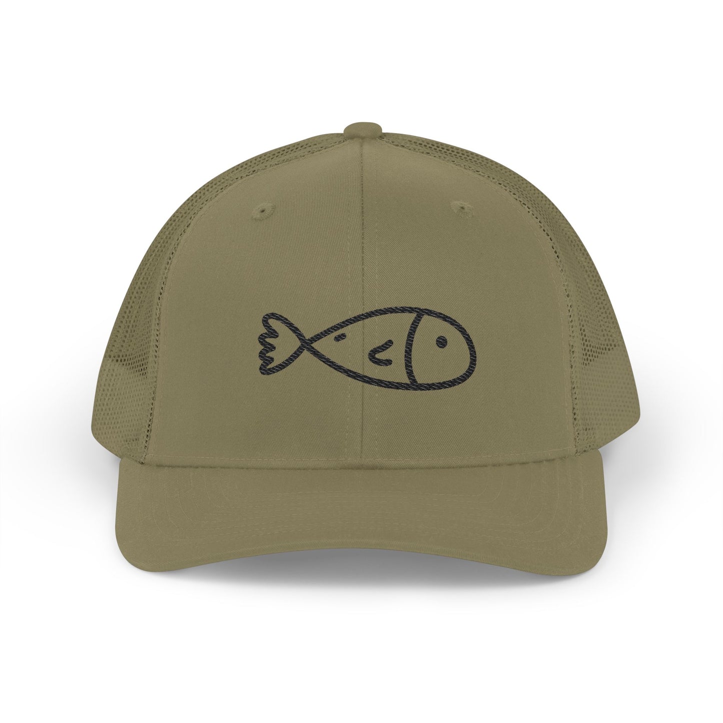 Low Tide Poke Fish Snapback Trucker Cap