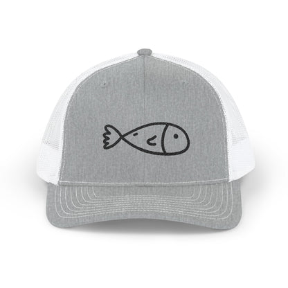 Low Tide Poke Fish Snapback Trucker Cap
