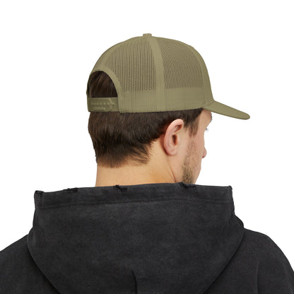 Low Tide Poke Fish Snapback Trucker Cap