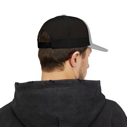 Low Tide Poke Fish Snapback Trucker Cap