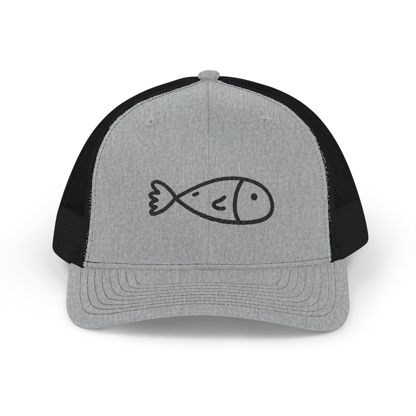 Low Tide Poke Fish Snapback Trucker Cap